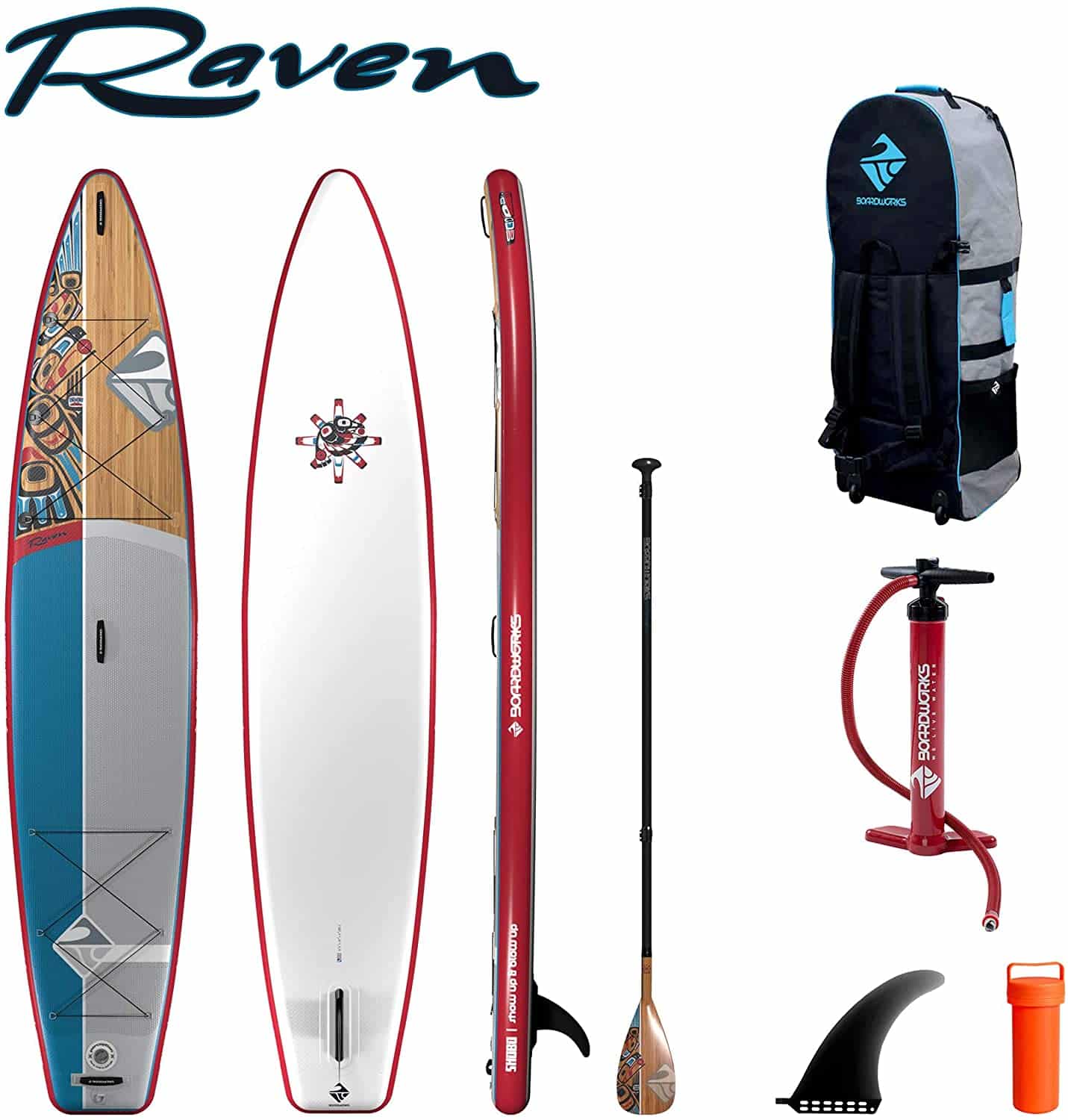 Boardworks Shubu Raven Inflatable Stand-Up Paddleboard