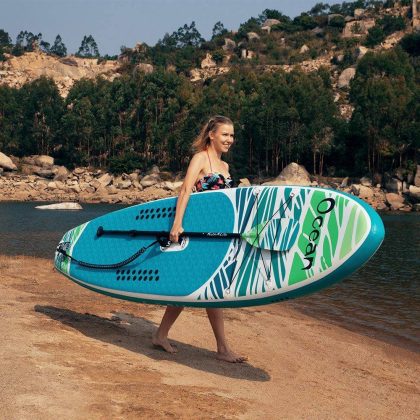 FEATH-R-LITE inflatable Paddle Board SUP Review | SUP Board Gear