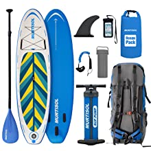 Murtisol Pro Inflatable Paddle Board Stand Up Ocean Blue