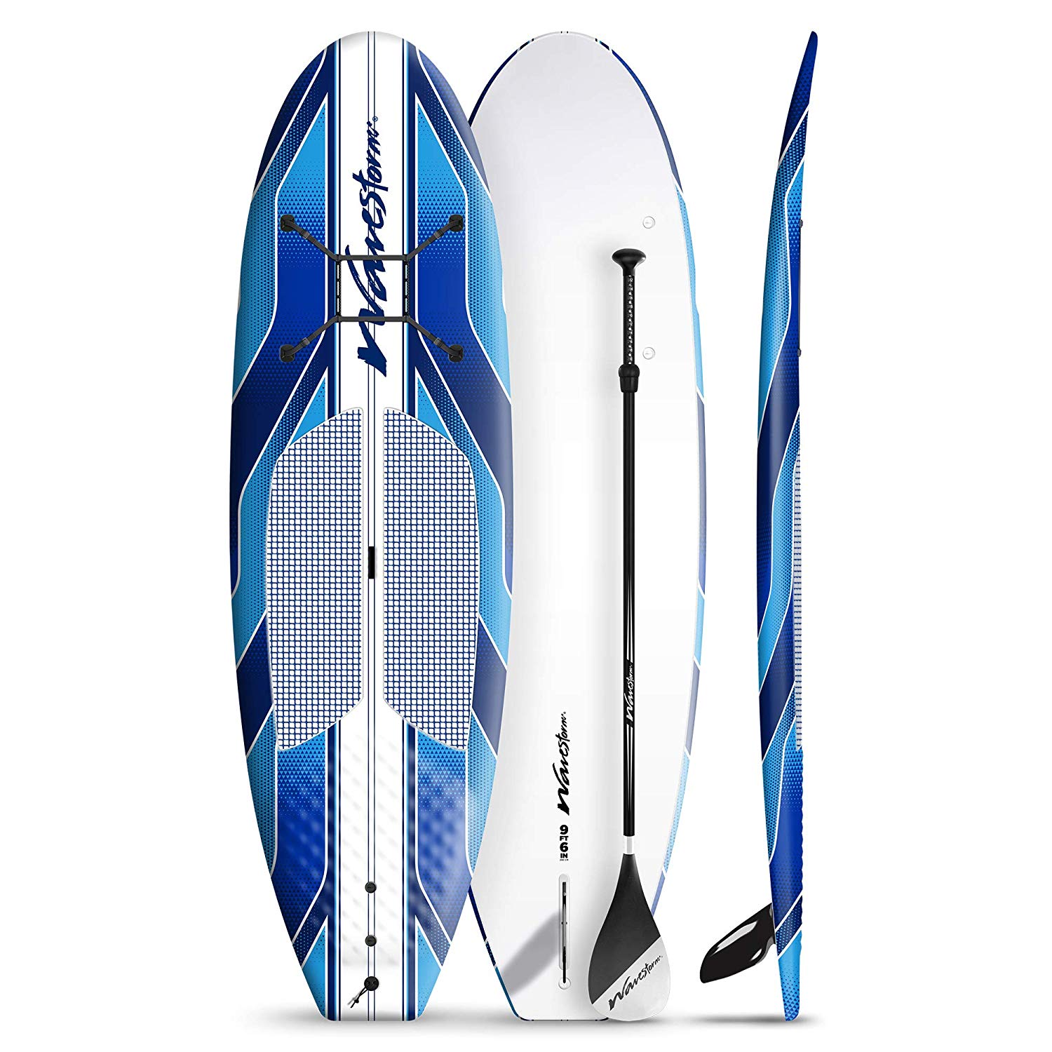 Wavestorm 9' 6" Expedition SUP Stand Up Paddle Board Bundle 2-Pack