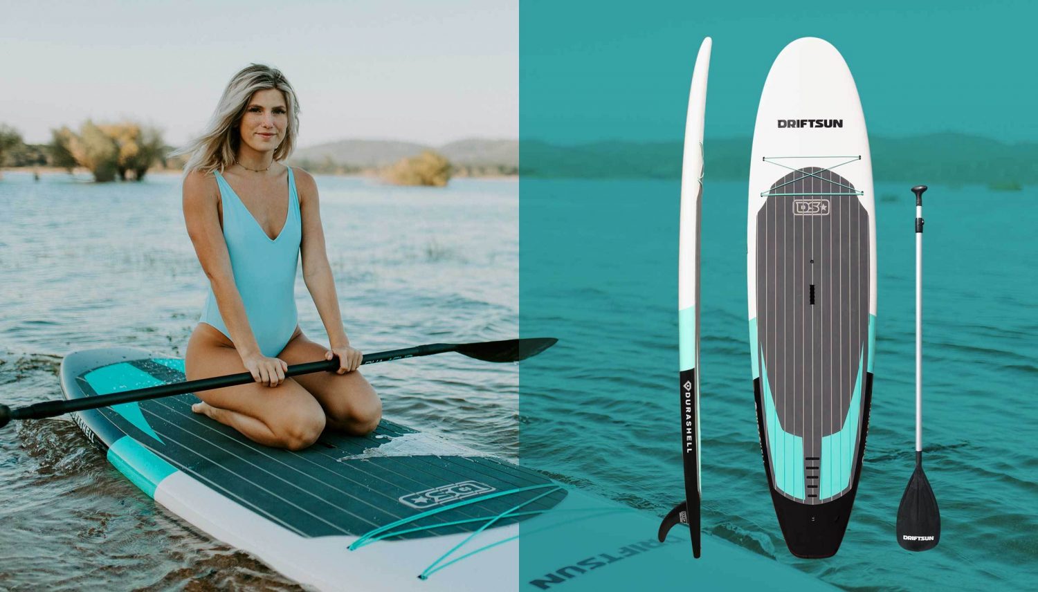 SOOPOTAY Inflatable SUP Stand UP Paddle.