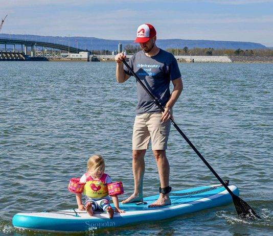 SOOPOTAY Inflatable SUP Stand Up Paddle Board