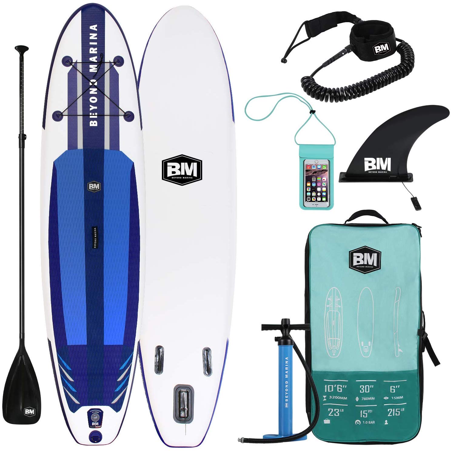 Beyond Marina Ultra-Light Inflatable Stand Up Paddle Board