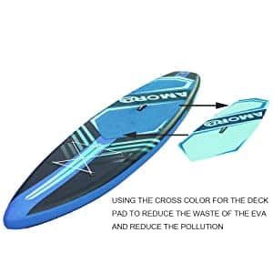 AMOR AQUA Inflatable Standup Paddle Board Same