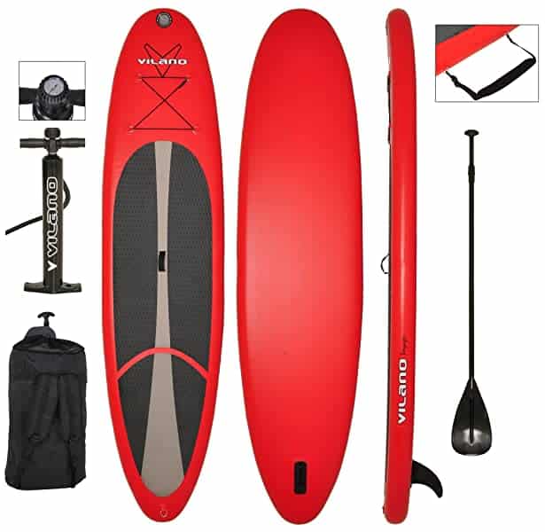 Features Vilano Voyager Inflatable SUP