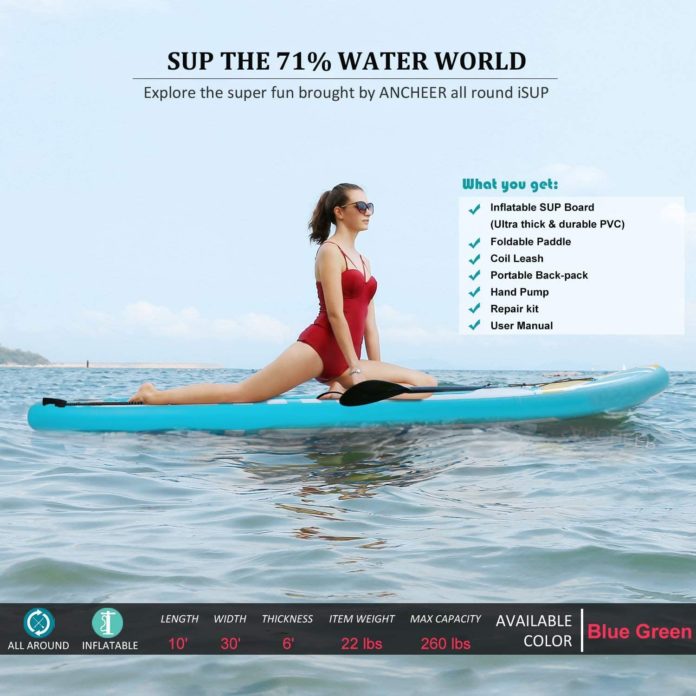 Hopekings Inflatable Stand Up Paddle Board
