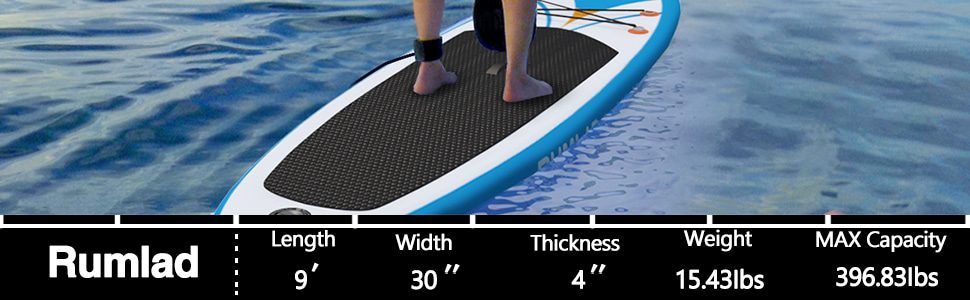 Rumlad Inflatable Stand Up Paddle Board