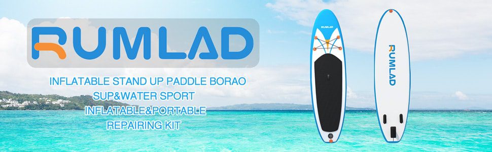 Rumlad Inflatable Stand Up Paddle Board Top