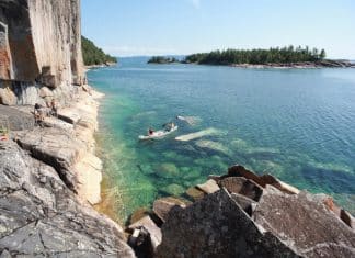 SUP Boards Lake Superior Provincial Park Ontario