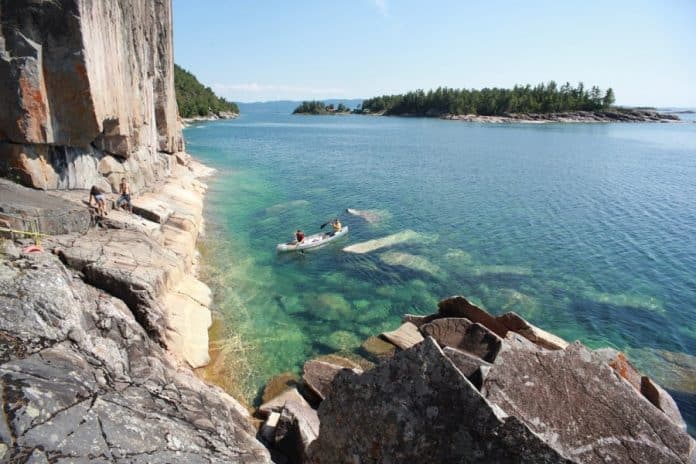 SUP Boards Lake Superior Provincial Park Ontario