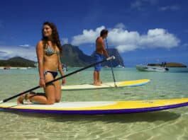 SUP boards Lord Howe