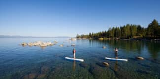 Paddle Board in Lake Tahoe California