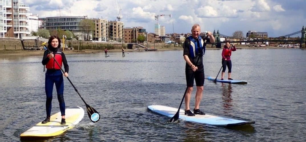 SUP Board Kingston upon Thames London UK