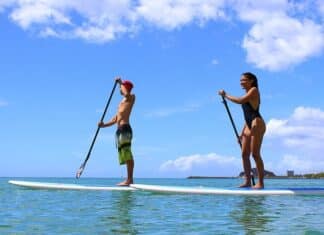 SUP Board Sunset Beach Oahu