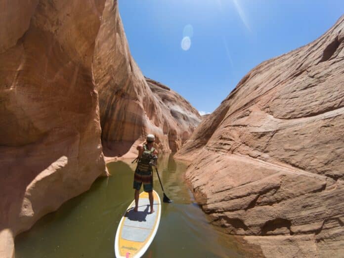 SUP boards Lake Powell Arizona & Utah