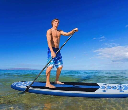 MAXFLO Inflatable Stand Up Paddle Board