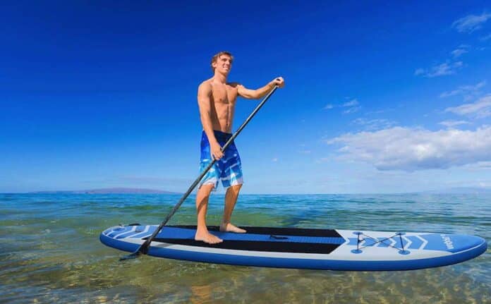 MAXFLO Inflatable Stand Up Paddle Board