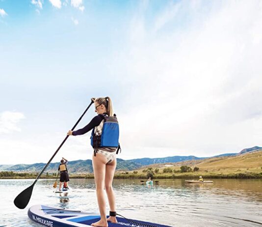 MaxKare Inflatable Paddle Board SUP Stand Up 