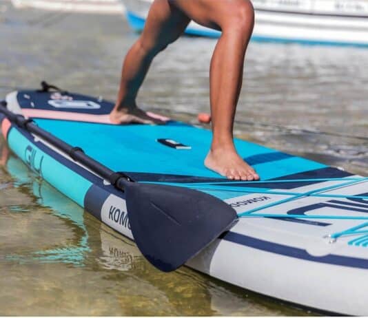 Peak 10' Yoga & Fitness Inflatable Stand Up Paddle Board