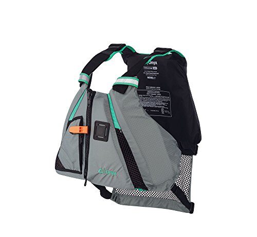 Onyx MoveVent Dynamic Paddle Sports Life Vest, Aqua, XS/SM