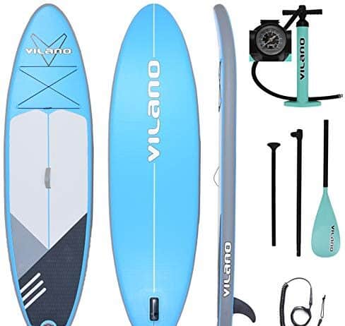 Pathfinder Inflatable SUP Stand-up Paddleboard Bundle Blue