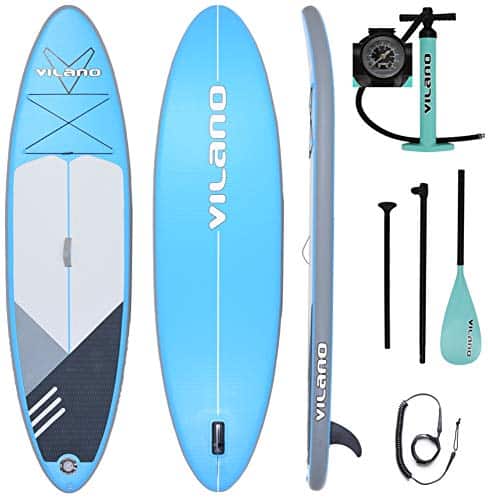Pathfinder Inflatable SUP Stand-up Paddleboard Bundle Blue