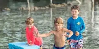 IROCKER Floating Swim Mat