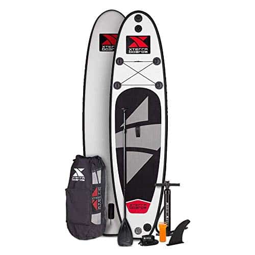 xterra boards inflatable 10 stand up paddle board bundle premium sup