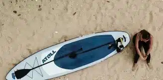Atoll Desert Sand 11 Paddle Board Tom Leithner SUP Board Gear