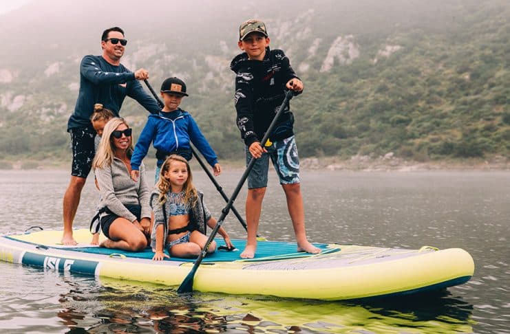 Top 5 Inflatable SUP Boards for Families