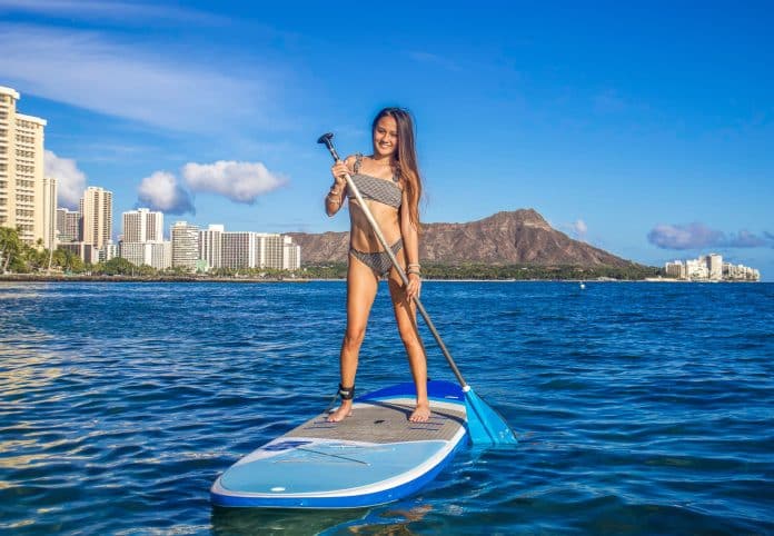 can you sit on a paddleboard