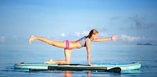 can you do yoga on a sup fitness board