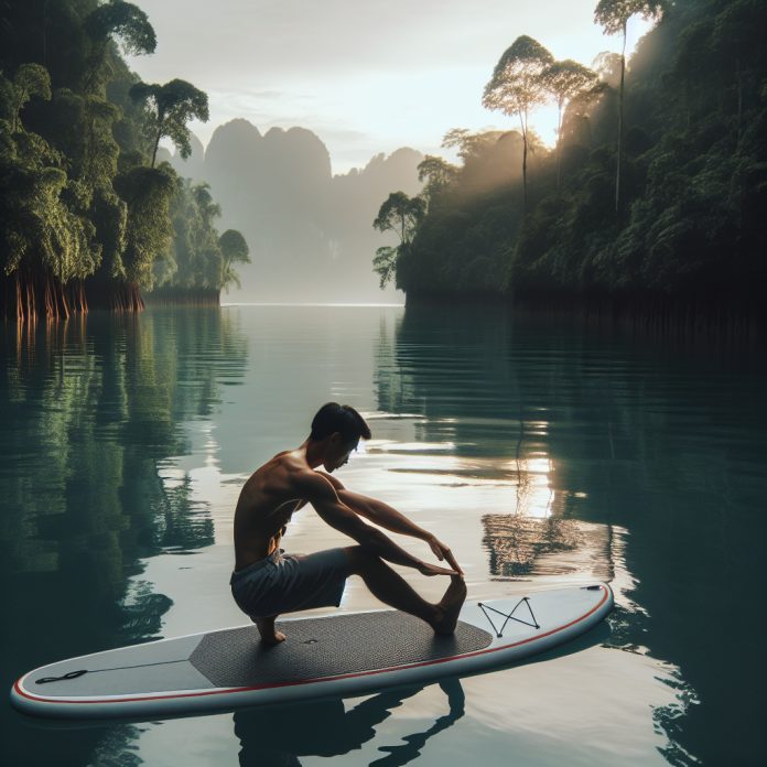 what are some good stretches to do before sup paddling 1