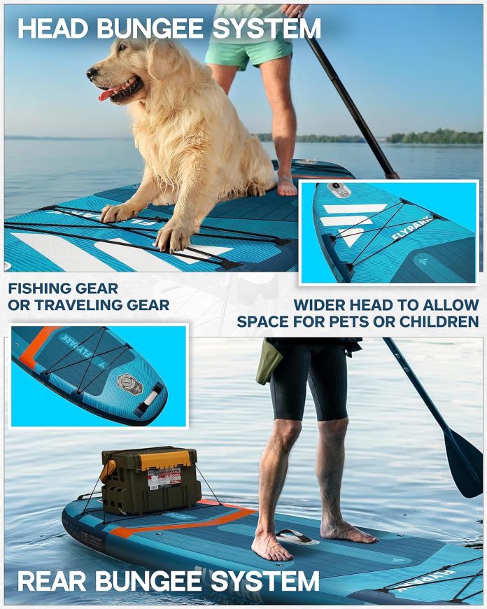 flypark fishing inflatable paddle board review