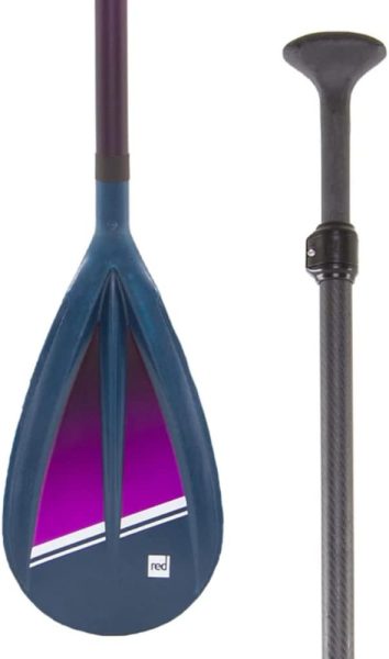 Red Paddle Co Hybrid Tough Adjustable 67-86 3 Piece SUP Paddle - Purple