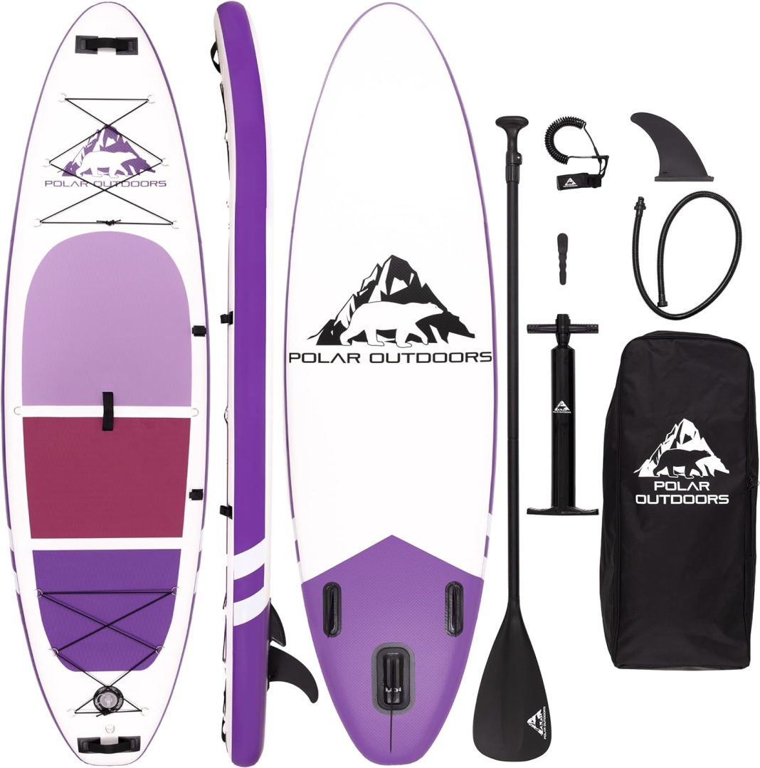Roc Inflatable Stand Up Paddle Boards Review SUP Board Gear