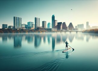austin offers top sup spots for urban paddleboarding