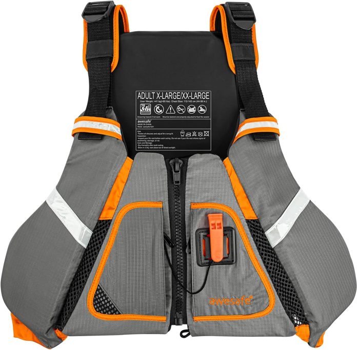 awesafe adult watersport universal vest review