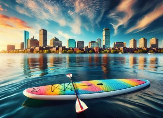 bostons charles river harbor islands perfect for sup