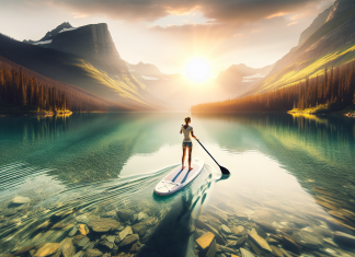 bring your sup to paradise at montanas glacier national park
