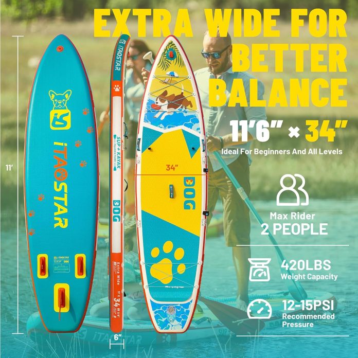 itaostar inflatable paddle board review