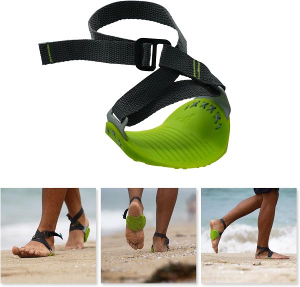 Surfups Shakafoot Paddleboard Sandals, Shoes w/Silicone Foot Pads, Arch Support, Adjustable Ankle Straps, Paddleboarding Accessory for SUP Foot Comfort, Paddle Longer, Large or Medium for Men or Women