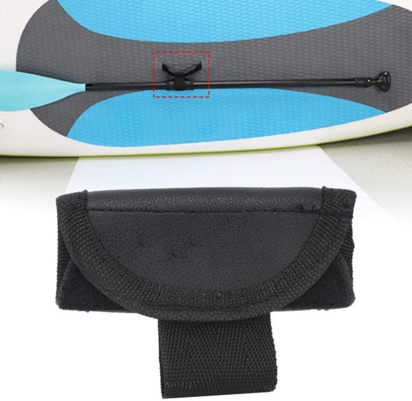 Tbest Kayak Paddle Holder SUP Paddleboard Inflatable Boat Paddle Keeper Anti Lost Quant Fixed Buckle Ring Leash Retaining Ring Accessory for Surfboard Water Ski Paddle Board sup pump carry bag