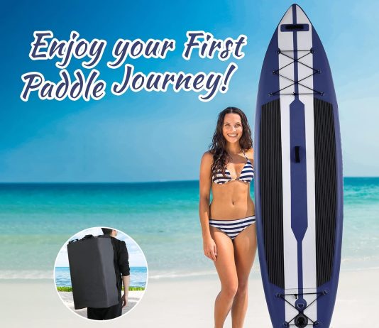 tlsunny 10ft inflatable stand up paddle board review