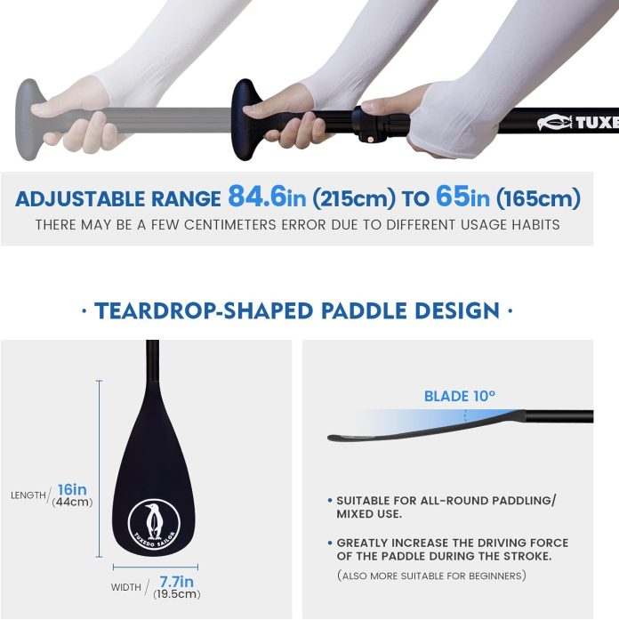 tuxedo sailor sup paddle review