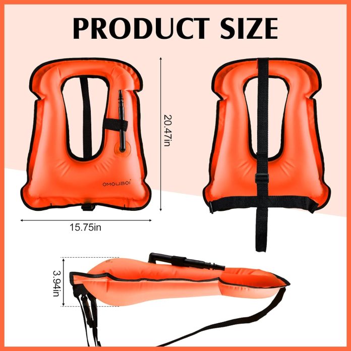 2 pcs safety vest for adults portable swim vest jackets adjustable kayaking jackets safety vests for swimming surfing 4