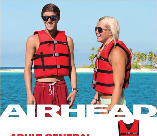 airhead general all purpose life jacket us coast guard approved type iii life vest perfect for boating and personal wate 3