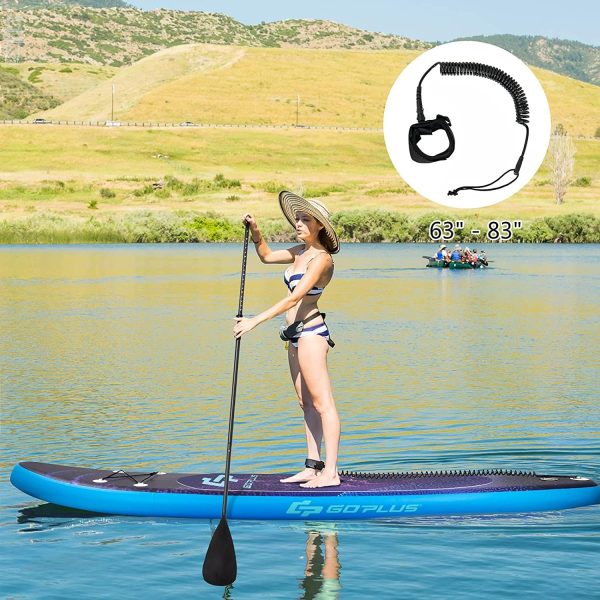 AUGESTER 10‘/10.5‘/11’ Inflatable Lightweight Stand up Paddle Board, Premium Yoga Board W/Durable SUP Accessories, with Fins, Carrying Bag, Non-Slip Deck, Adjustable Paddle  Hand Pump, Wide Stance