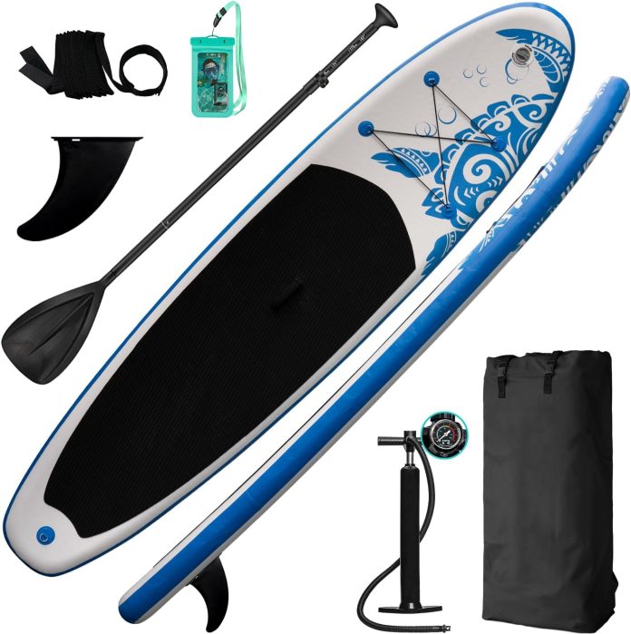 funwater inflatable stand up paddle board3 year warrantysup paddleboards with full set of accessoriessuitable for surf f