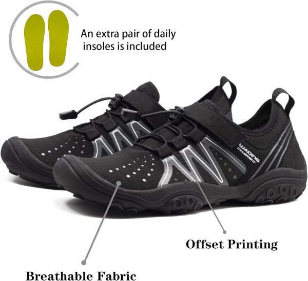 Goodsaleok Mens Womens Water Shoes Quick Dry Barefoot Beach Brook Athletic Sport Shoes Boating Surfing Hiking Yoga Daily Wear Match